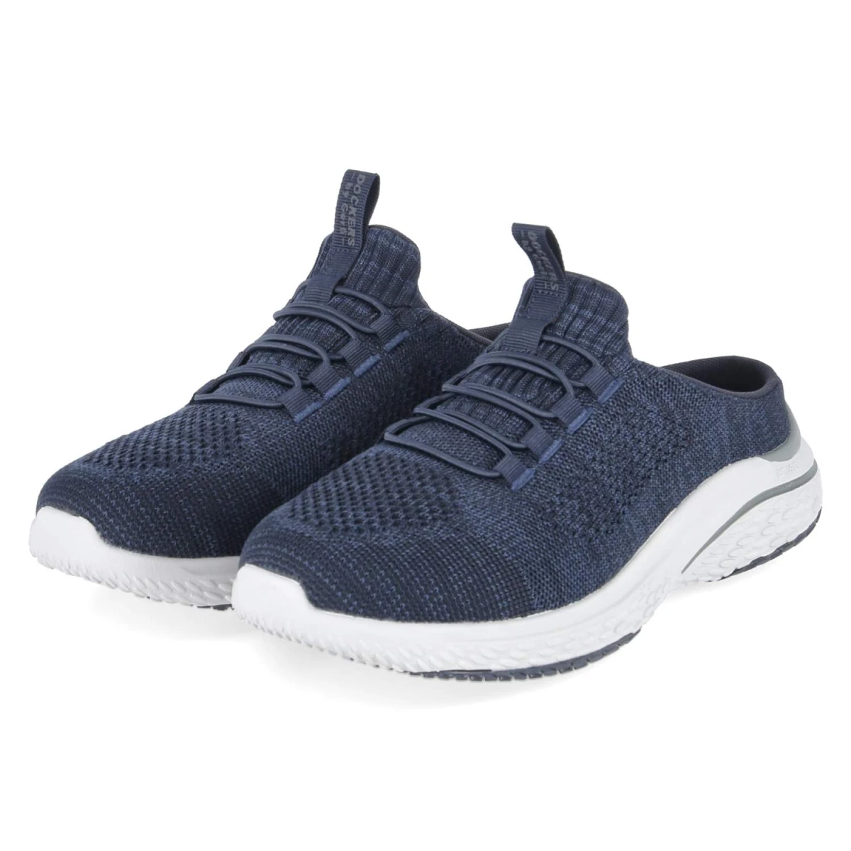 Dockers By Gerli Slip-On-Mule - Gr. 46 - Blau - Textil