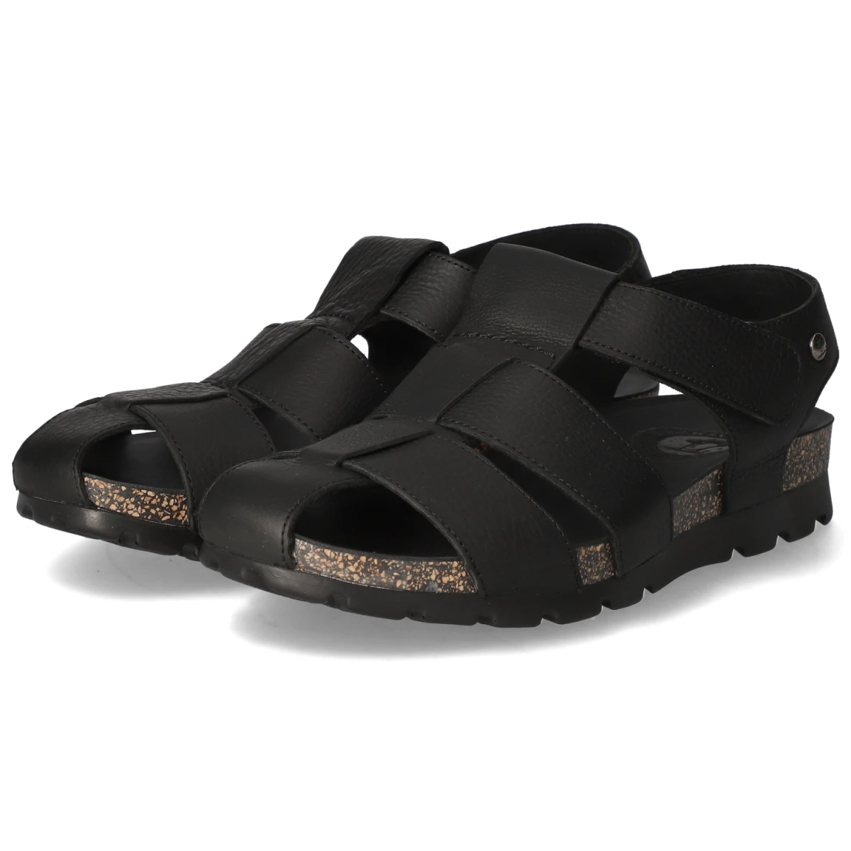 Panama Jack Sandalen STANLEY - Gr. 45 - Schwarz - Glattleder