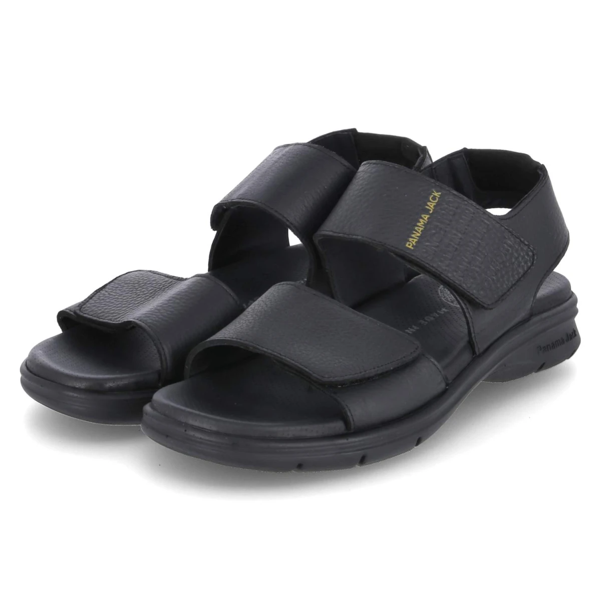 Panama Jack Sandalen RUSSEL C1 - Gr. 42 - Schwarz - Glattleder