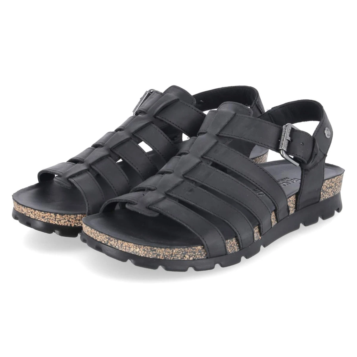 Panama Jack Sandalen SAMUEL C1 - Gr. 41 - Schwarz - Glattleder