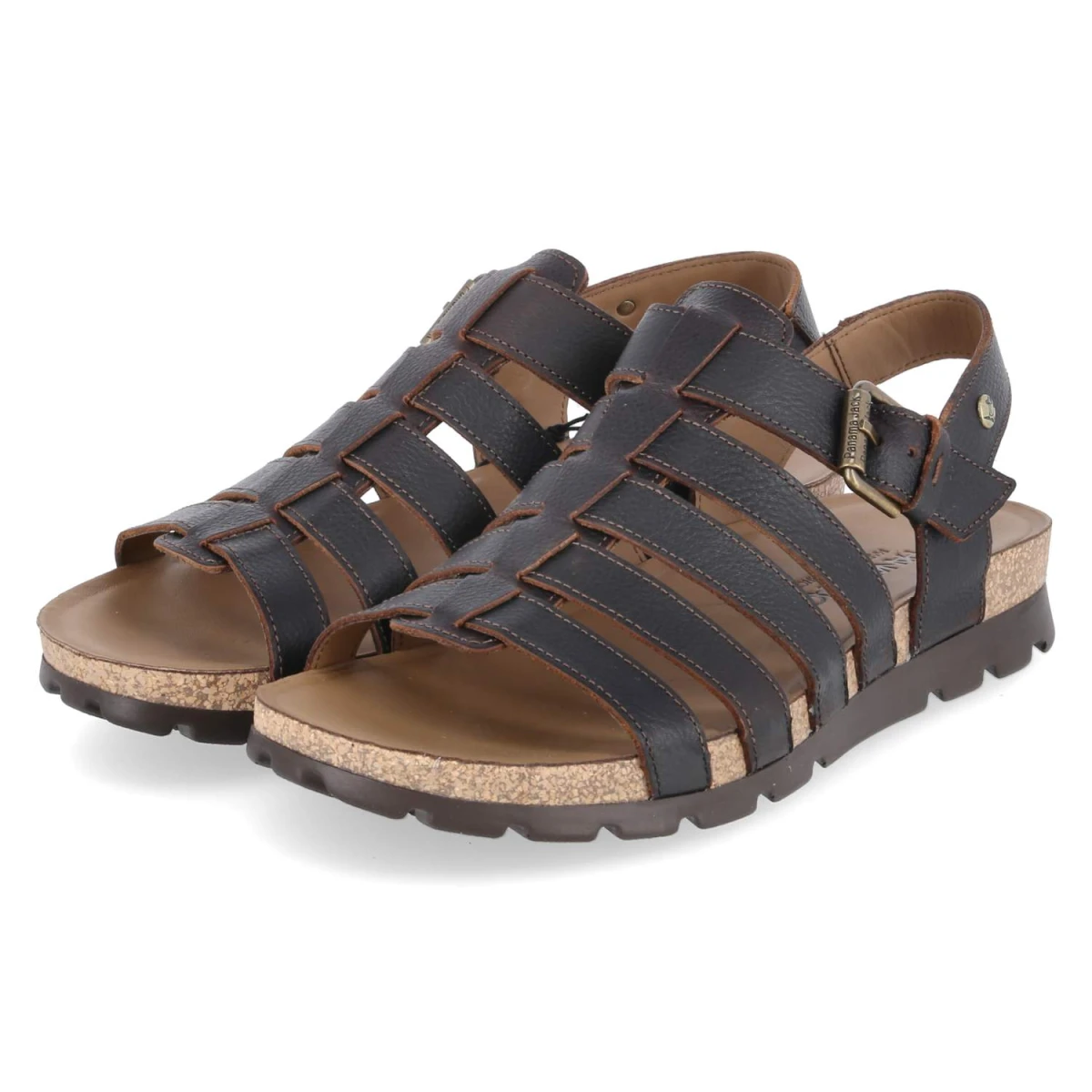 Panama Jack Sandalen SAMUEL C3 - Gr. 46 - Braun - Glattleder