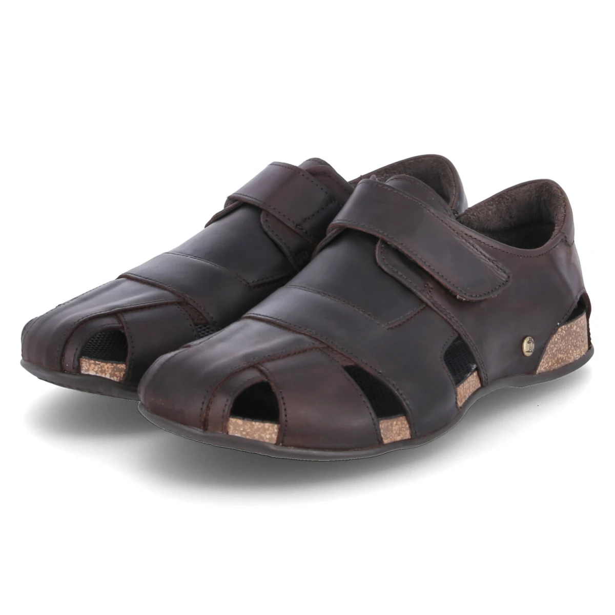 Panama Jack Sandalen FLETCHER BASICS C1 - Gr. 43 - Braun - Glattleder