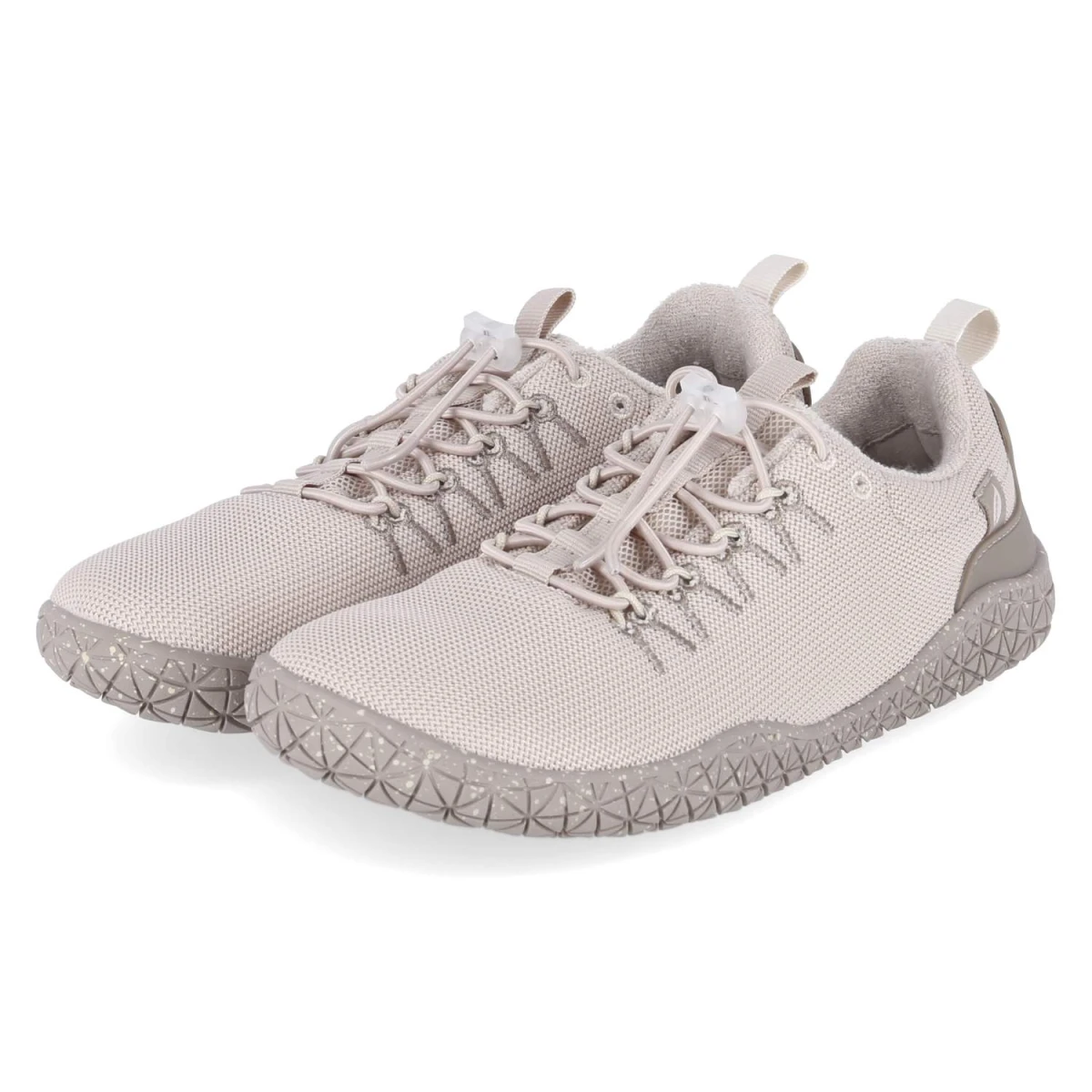 Waldläufer Barfußschuhe BRITT - Gr. 39,5 - Beige - Textil & Synthetik