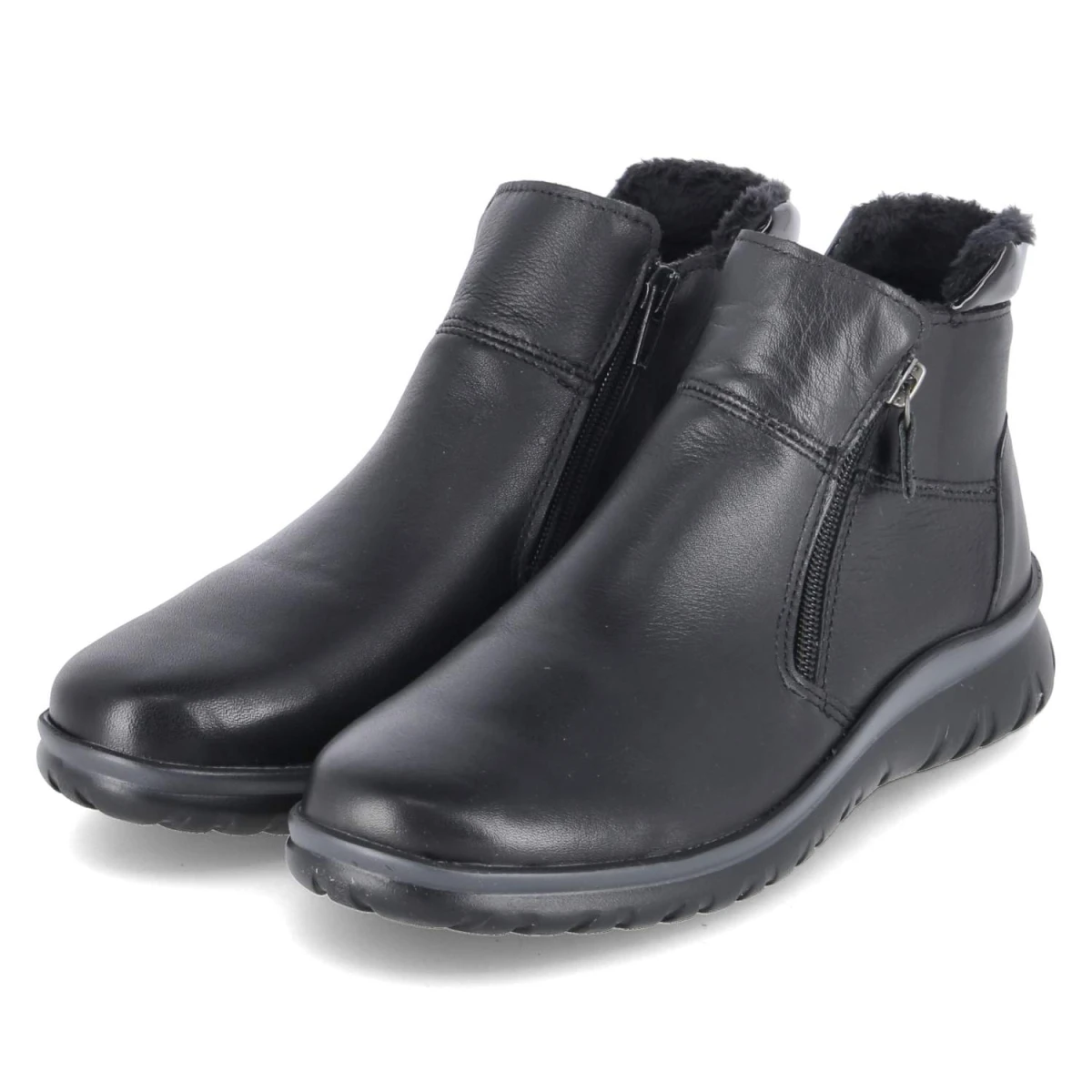 Beliana Stiefeletten DAHLI 42 - Gr. 38 - Schwarz - Glattleder