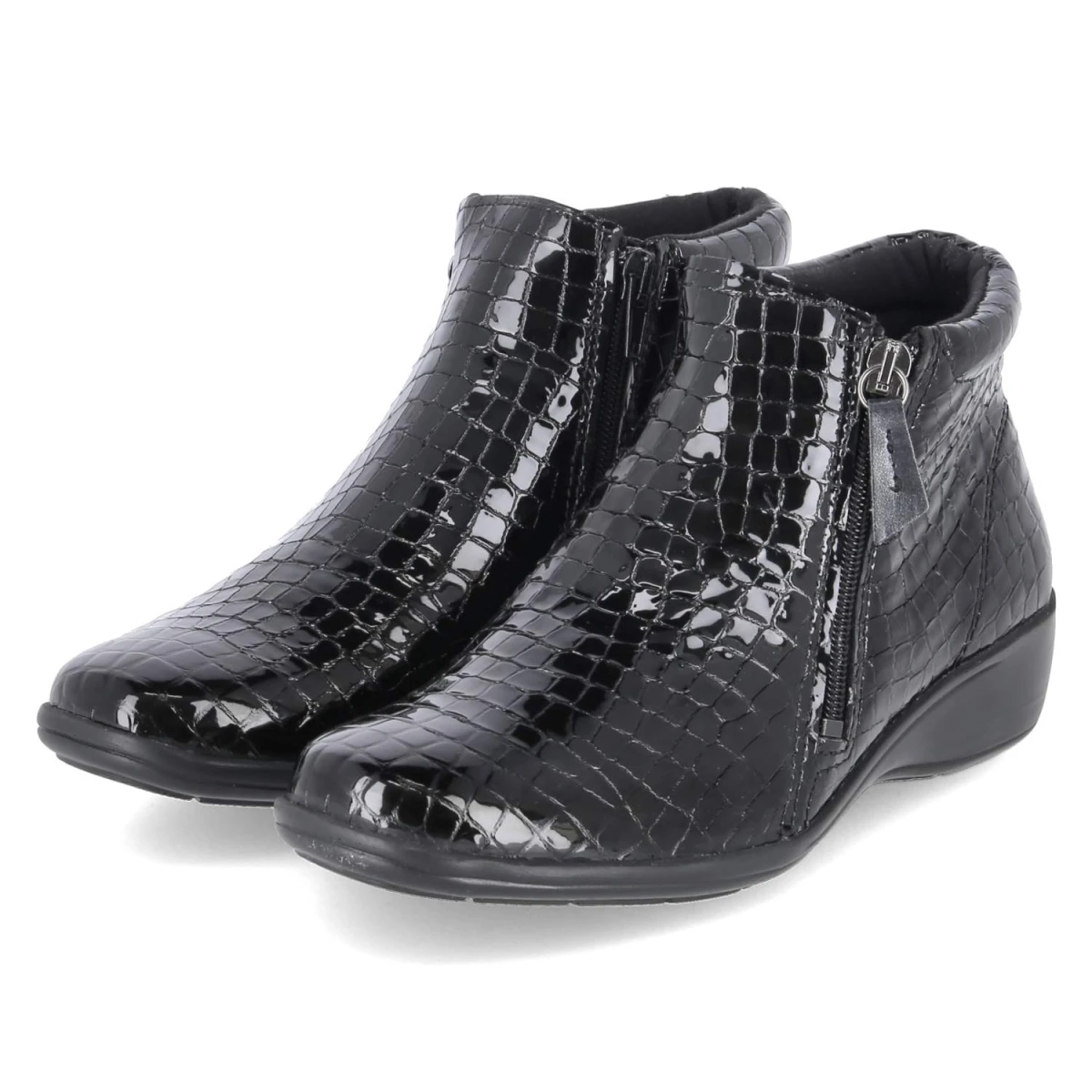 Beliana Stiefeletten LEXI 99 - Gr. 41 - Schwarz - Lackleder