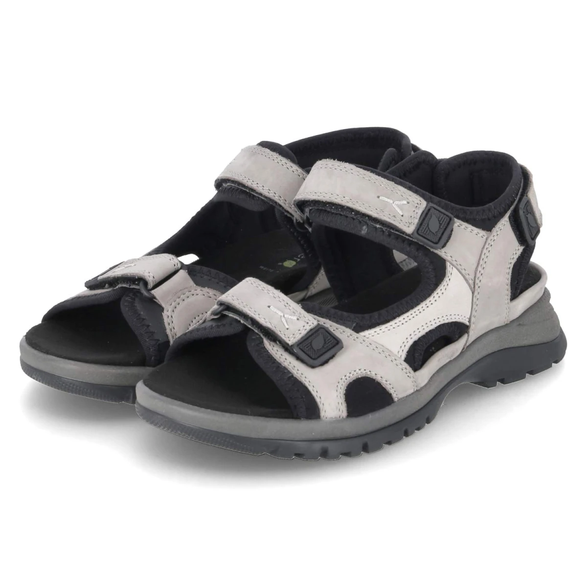 Waldläufer Sandalen H-SORA - Gr. 42 - Grau - Rauleder