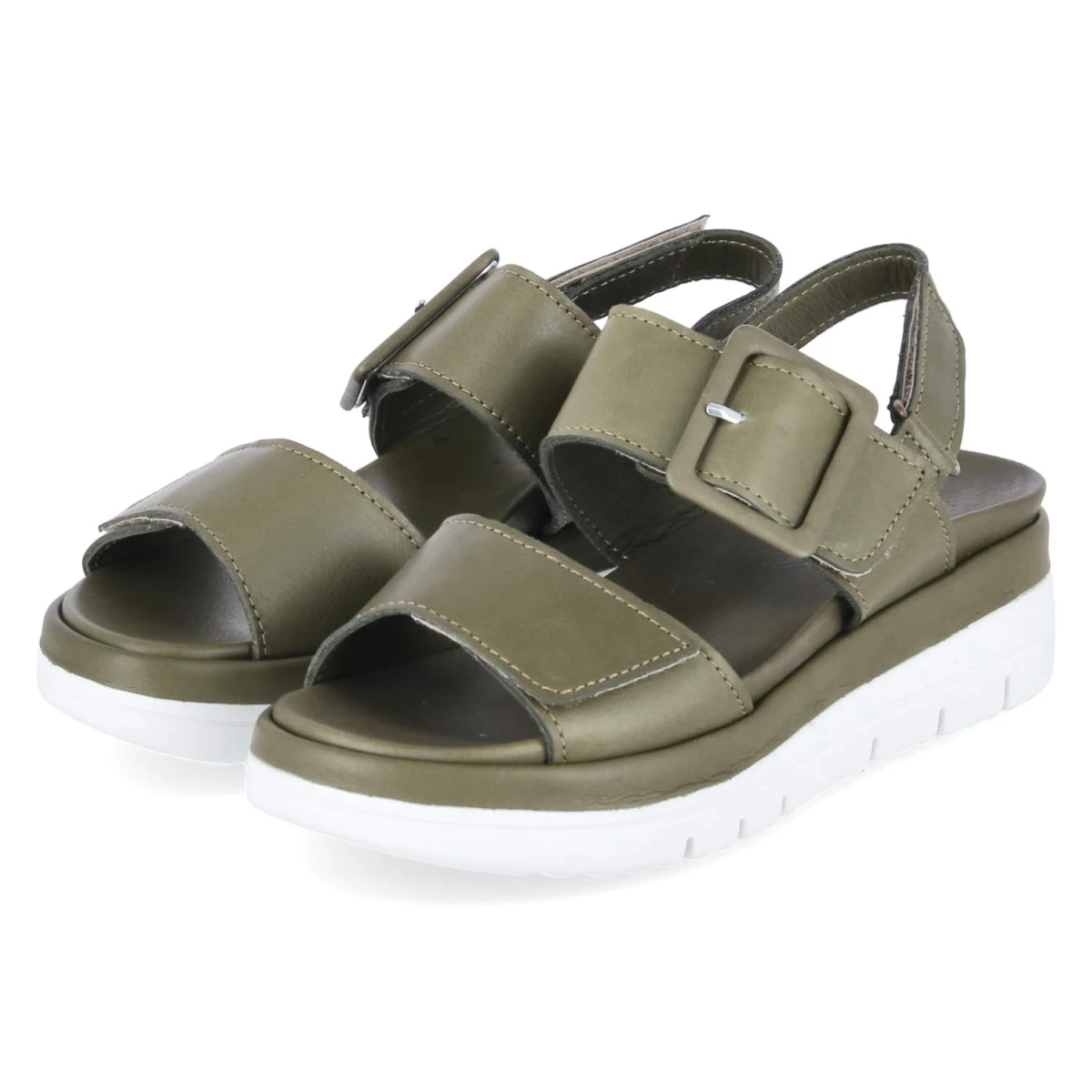 Beliana Sandalen SAMI21 - Gr. 38 - Grün - Glattleder