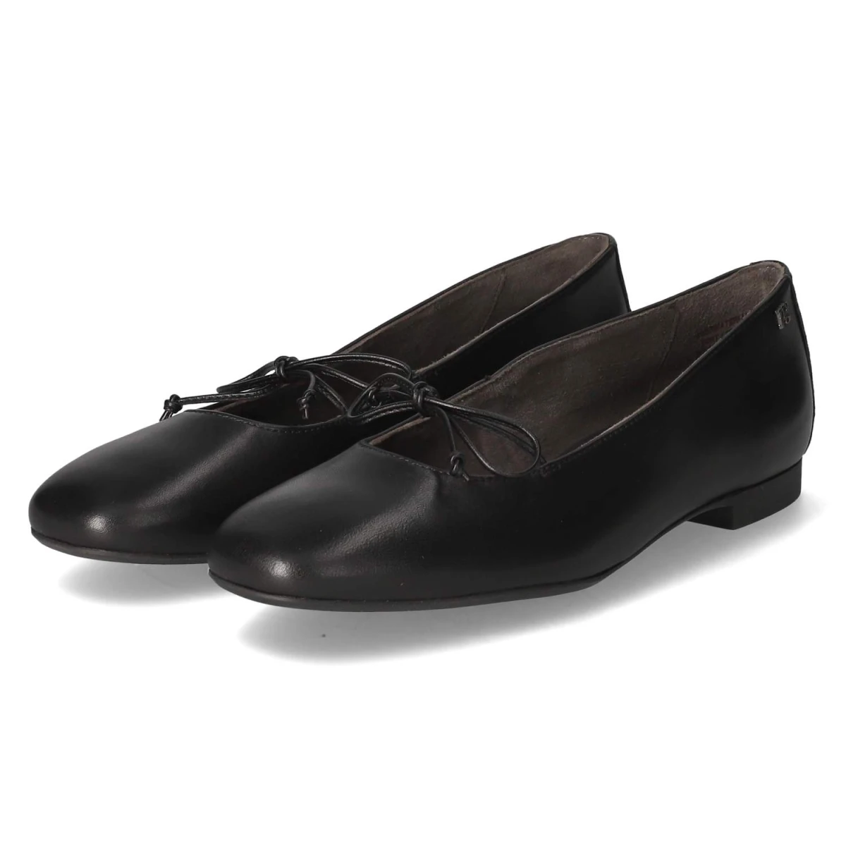 Paul Green Ballerinas - Gr. 40 - Schwarz - Glattleder