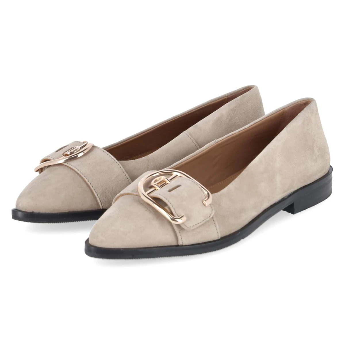 Copenhagen Shoes Ballerinas MY SUCCES S. - Gr. 38 - Taupe - Rauleder