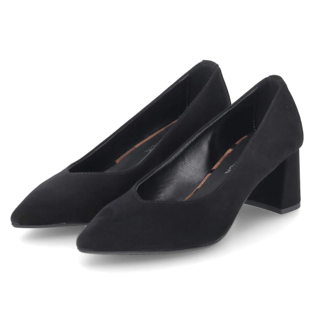 Kaerlek Pumps - Gr. 42 - Schwarz - Rauleder