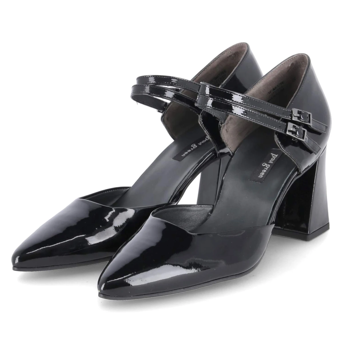 Paul Green Pumps - Gr. 40 - Schwarz - Lackleder