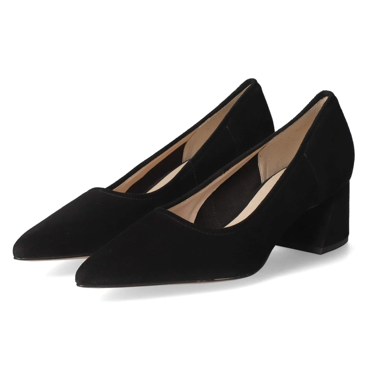 Högl Pumps - Gr. 39 - Schwarz - Rauleder