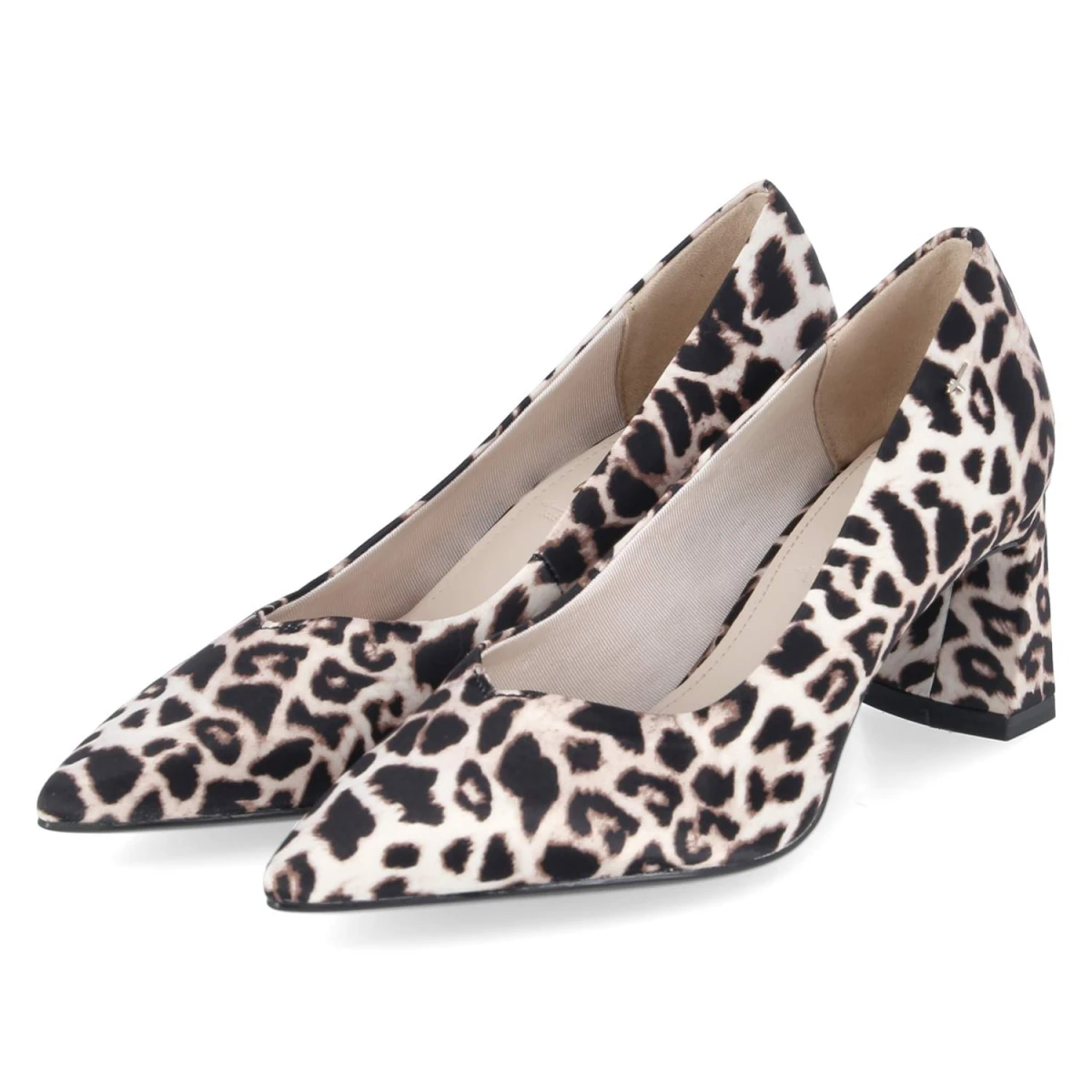 Tamaris Pumps - Gr. 39 - Beige - Textil