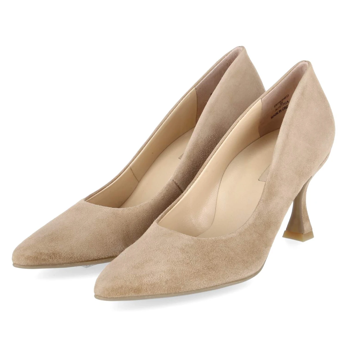 Paul Green Pumps - Gr. 37,5 - Beige - Rauleder