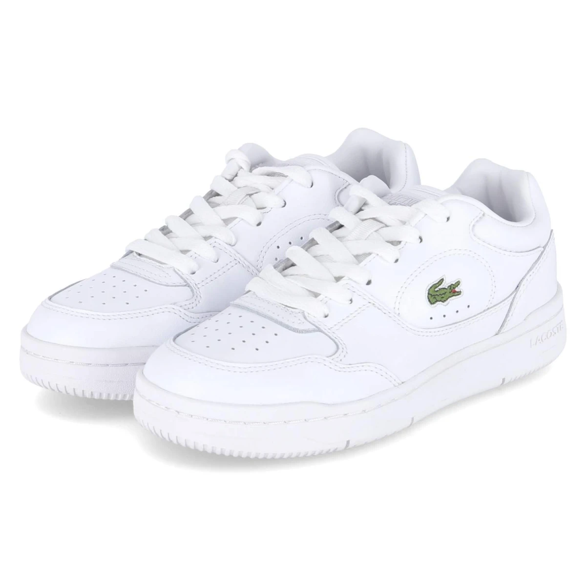 Lacoste Low Sneaker LINEDRIVE - Gr. 40,5 - Weiß - Leder & Textil