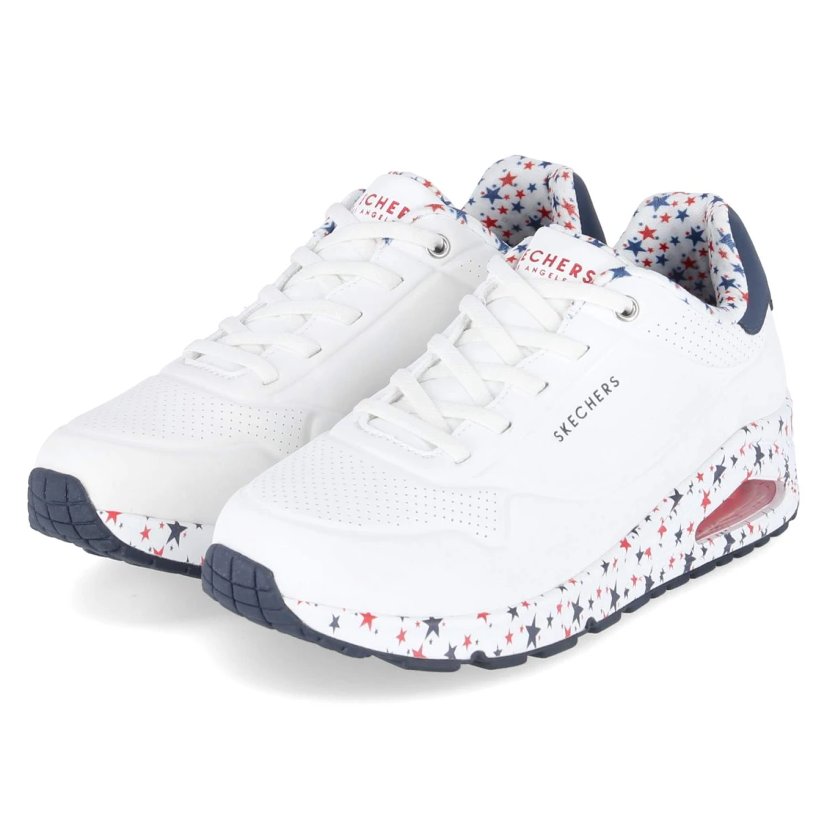 Skechers Sneaker UNO-FREE STRYDE - Gr. 40 - Weiß - Synthetik