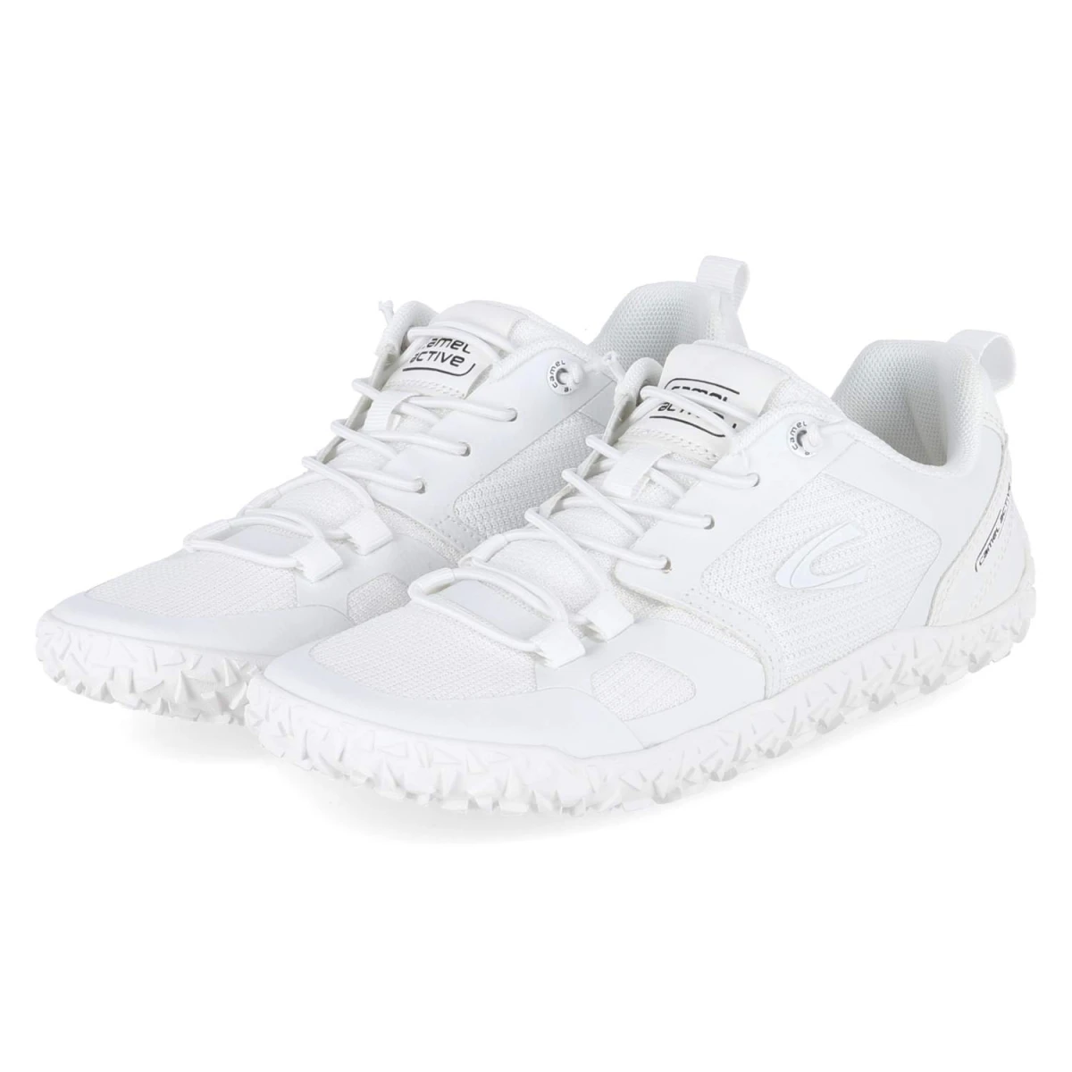 Camel Active Low Sneaker ISLAND - Gr. 38 - Weiß - Textil & Synthetik