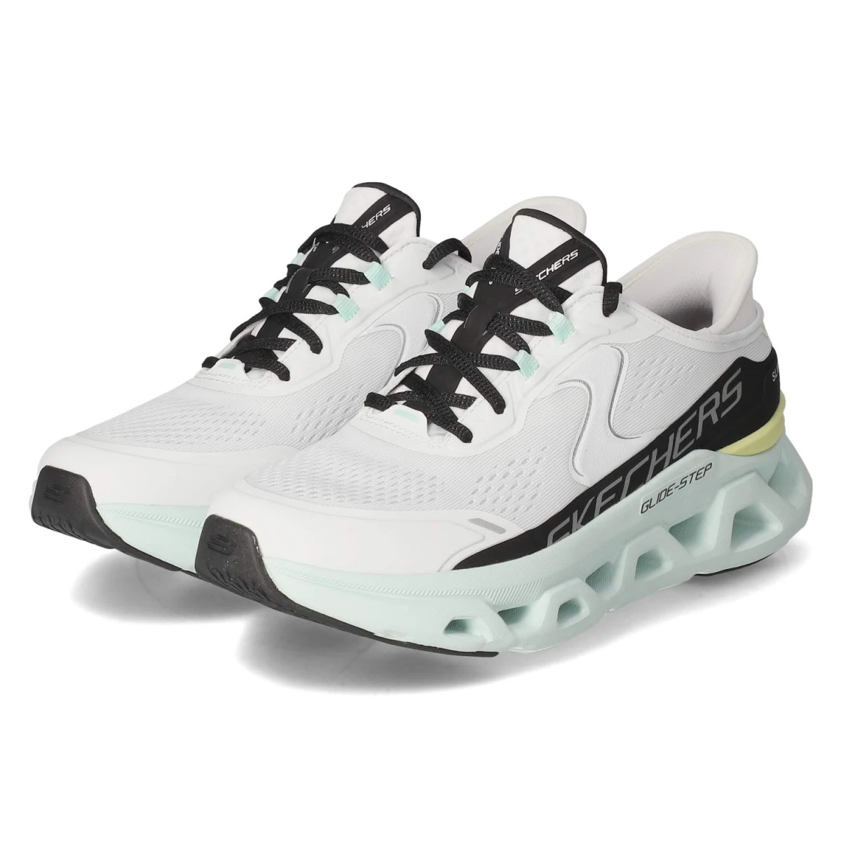 Skechers Low Sneaker GLIDE STEP ALTUS - Gr. 38 - Weiß - Textil & Synthetik