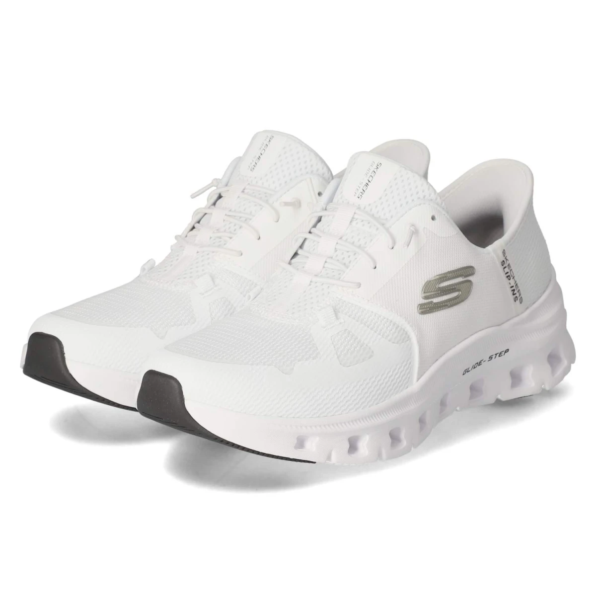 Skechers Low Sneaker GLIDE STEP PRO - Gr. 41 - Weiß - Textil & Synthetik