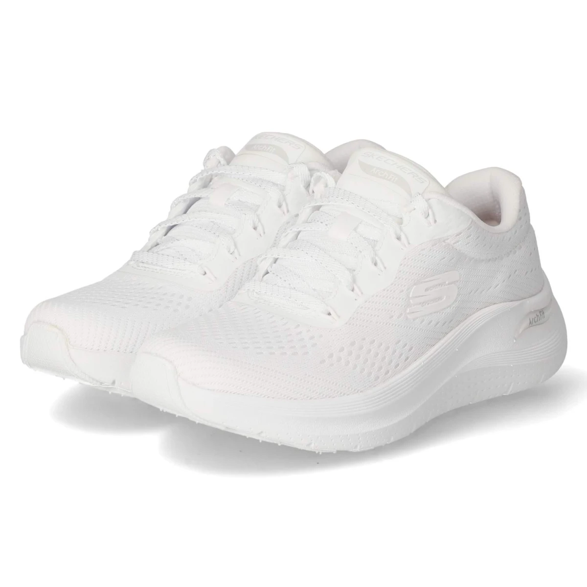 Skechers Low Sneaker BIG LEAGUE - Gr. 36 - Weiß - Textil & Synthetik
