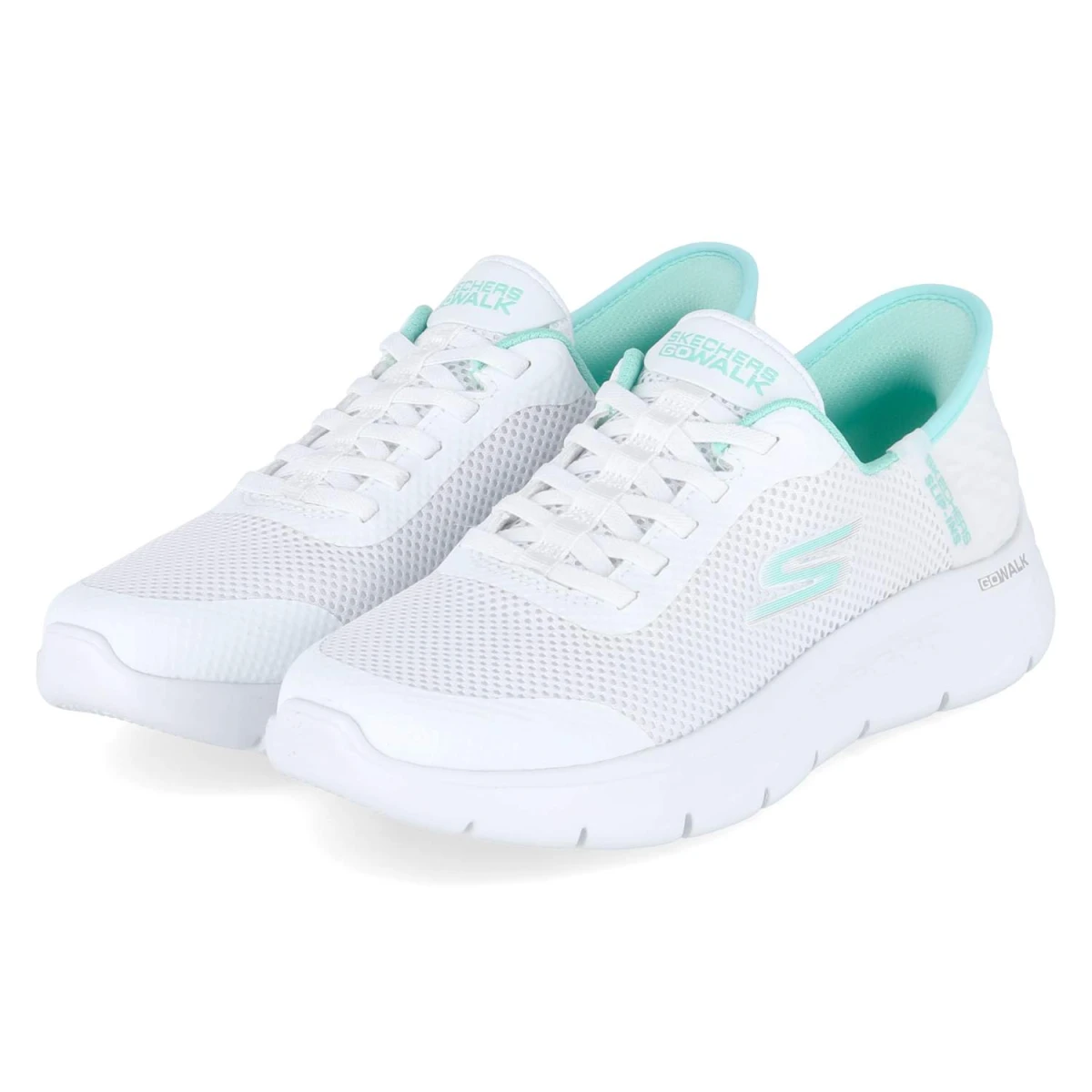 Skechers Slip-ins Sneaker GRAND ENTRY - Gr. 37 - Weiß - Textil & Synthetik
