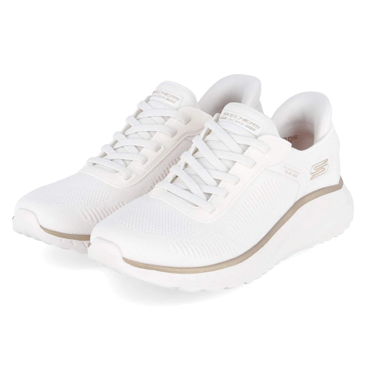 Skechers Slip-ins Sneaker CURRENT MUSE - Gr. 38 - Weiß - Textil