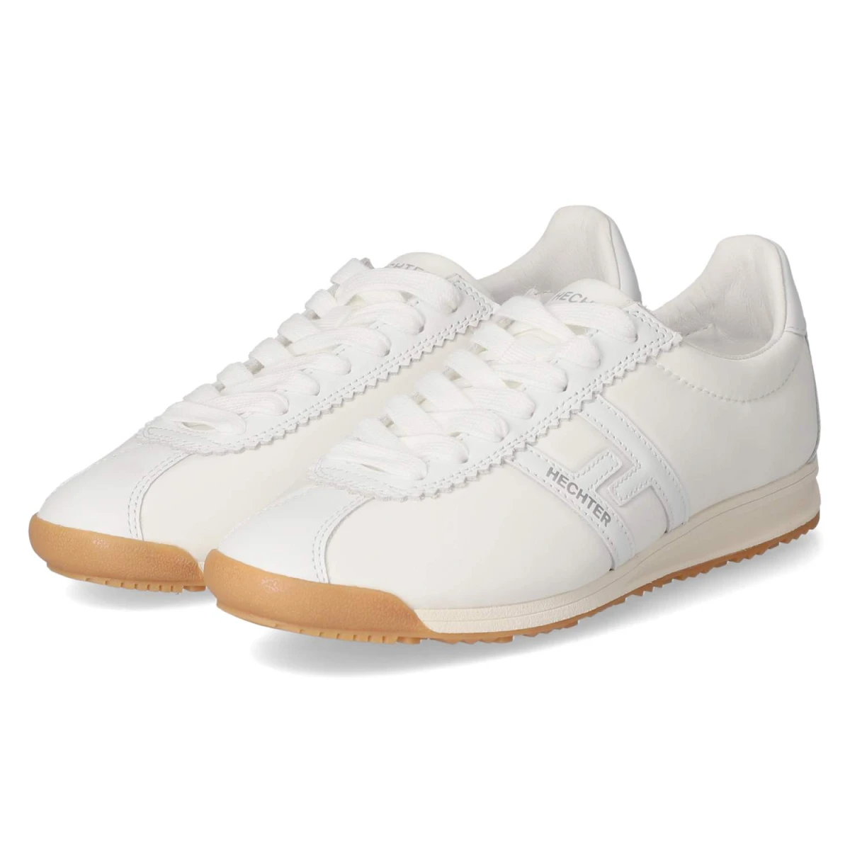 Hechter Paris Low Sneaker KIM - Gr. 37 - Weiß - Leder & Textil