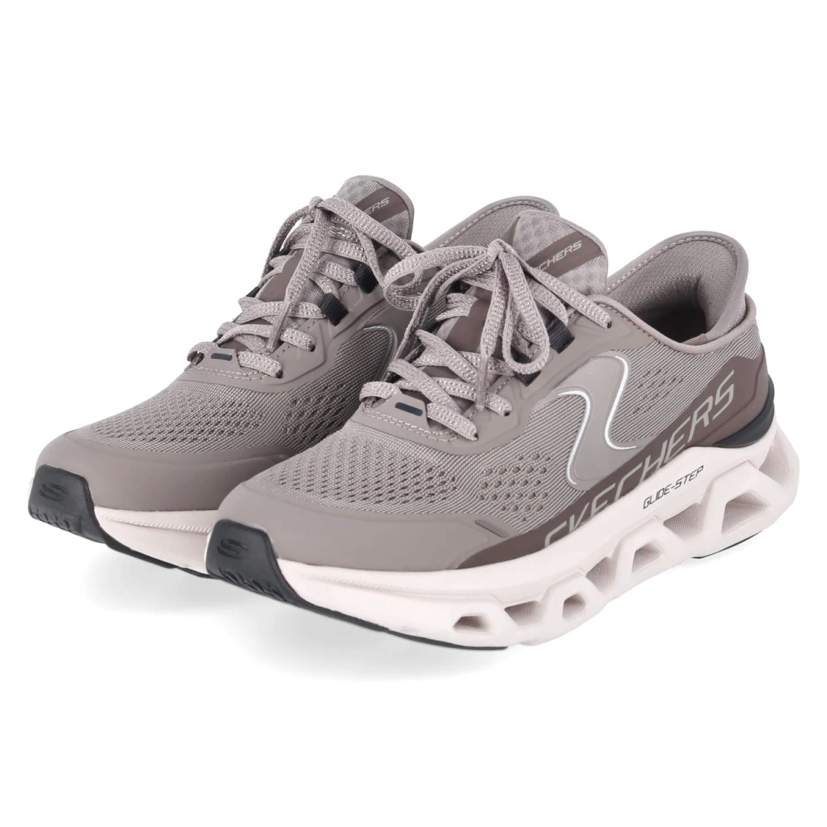 Skechers Slip-ins GLIDE-STEP ALTUS - Gr. 39 - Taupe - Textil & Synthetik