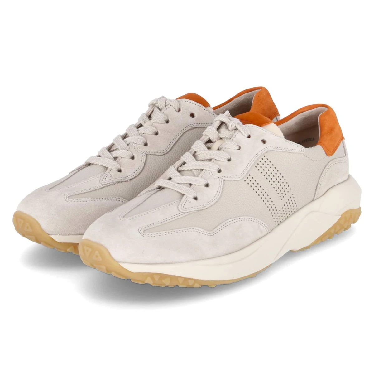 Paul Green Sneaker - Gr. 39 - Beige - Leder
