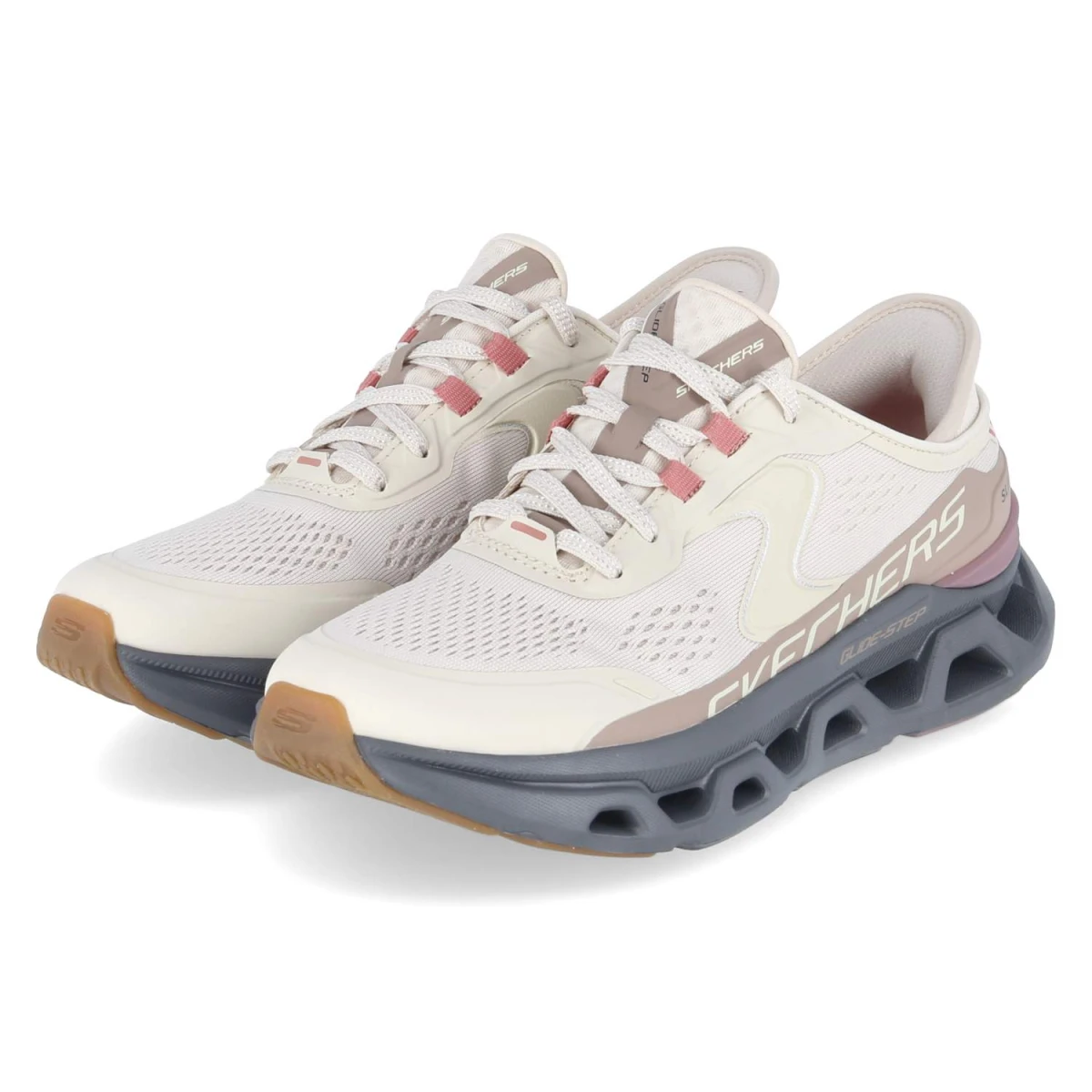 Skechers Slip-ins GLIDE-STEP ALTUS - Gr. 40 - Beige - Textil & Synthetik