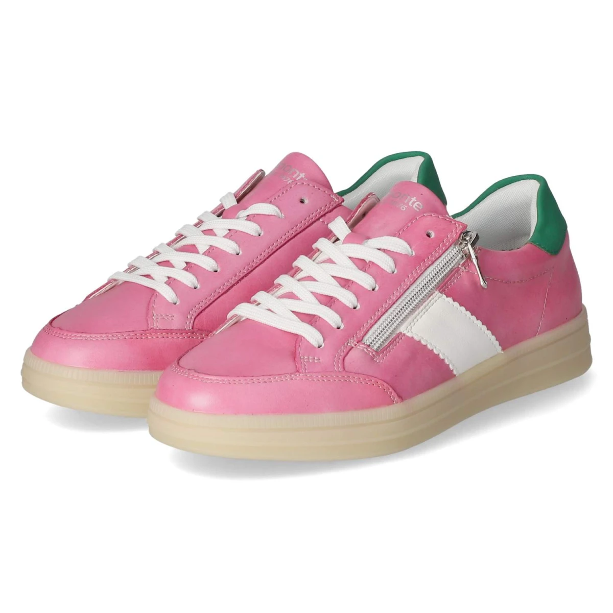 Remonte Low Sneaker LIZ HURLEY - Gr. 36 - Pink - Glattleder