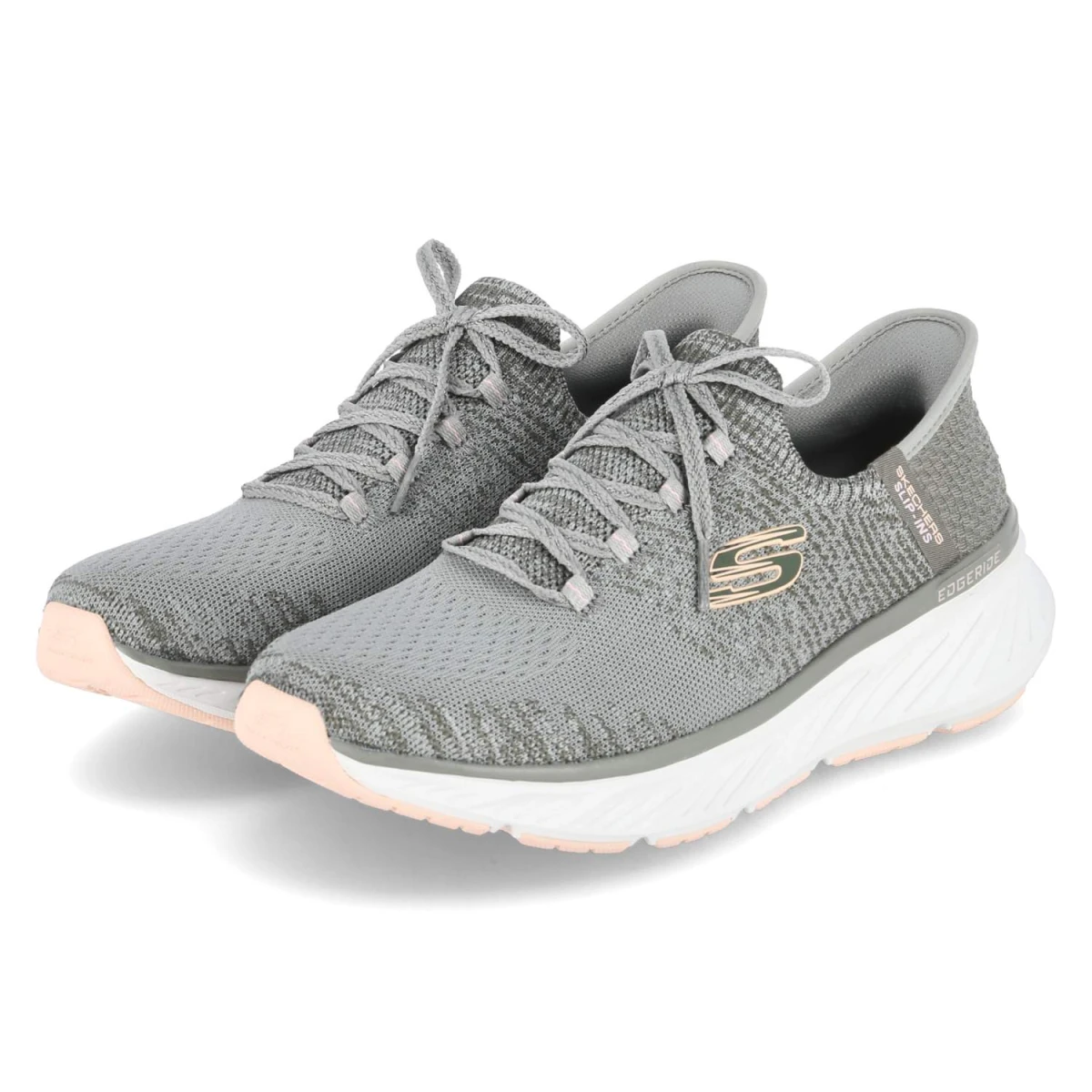 Skechers Slip-Ins Sneaker IMPRESSION - Gr. 41 - Grün - Textil