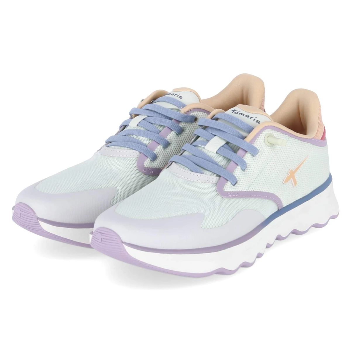 Tamaris Slip-On-Sneaker - Gr. 37 - Grün - Textil & Synthetik