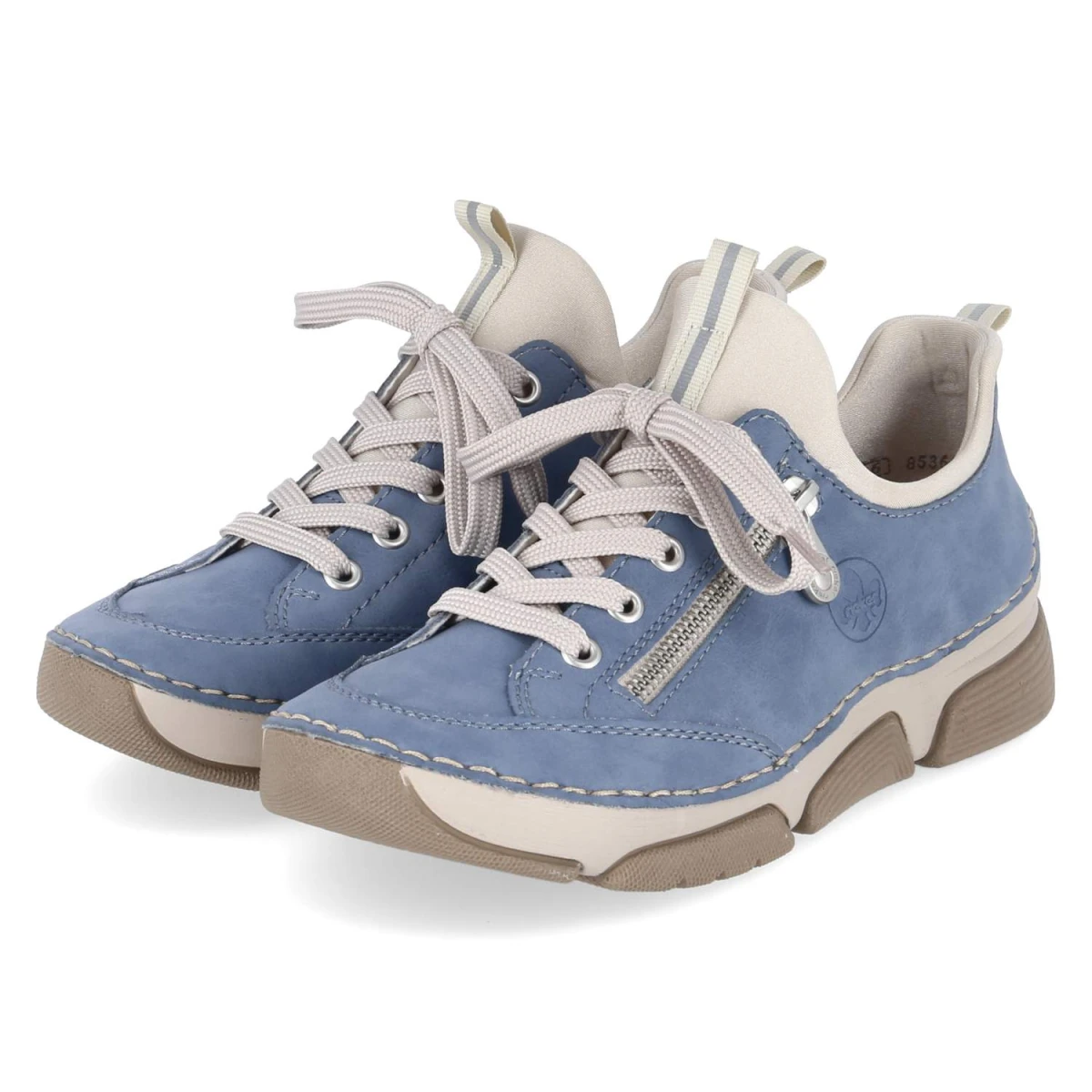 Rieker Sneaker - Gr. 40 - Blau - Textil & Synthetik