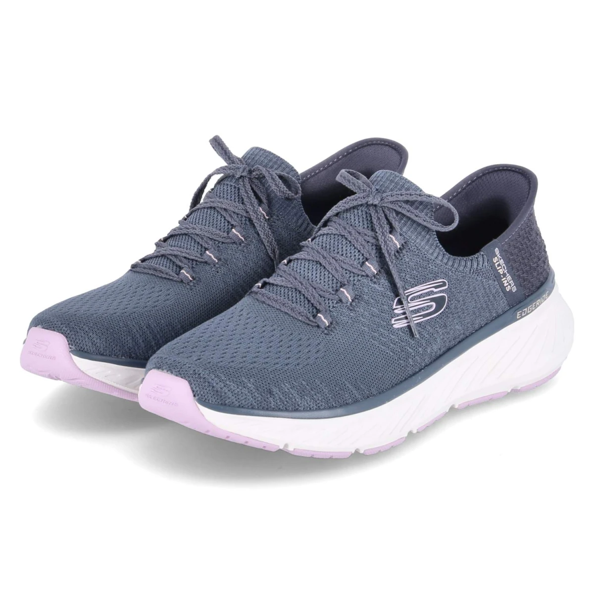 Skechers Slip-Ins Sneaker IMPRESSION - Gr. 39 - Blau - Textil