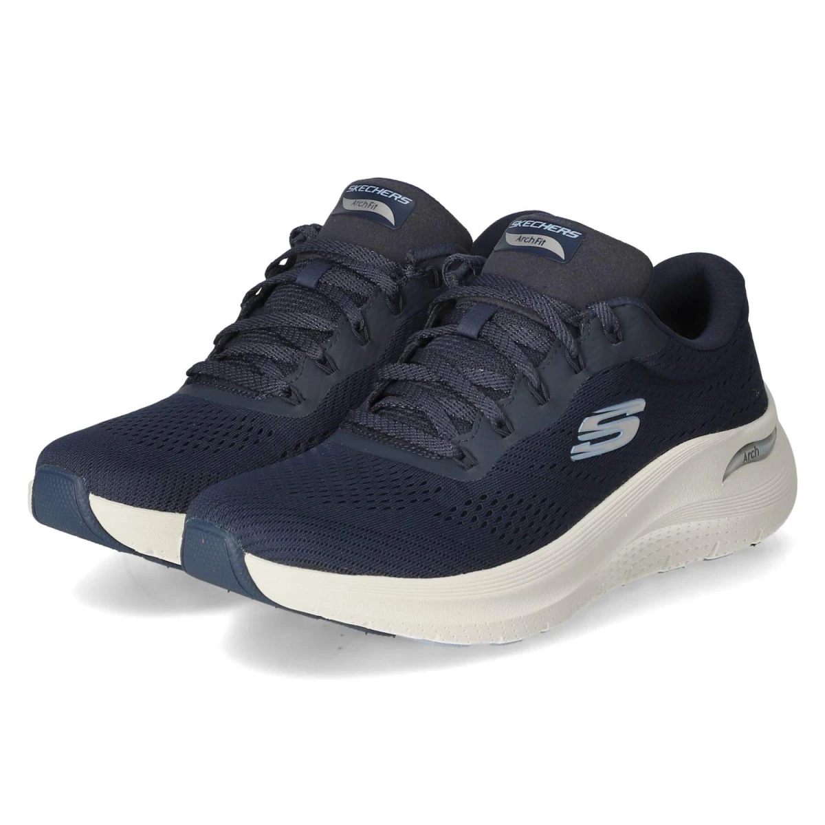 Skechers Low Sneaker BIG LEAGUE - Gr. 41 - Blau - Textil
