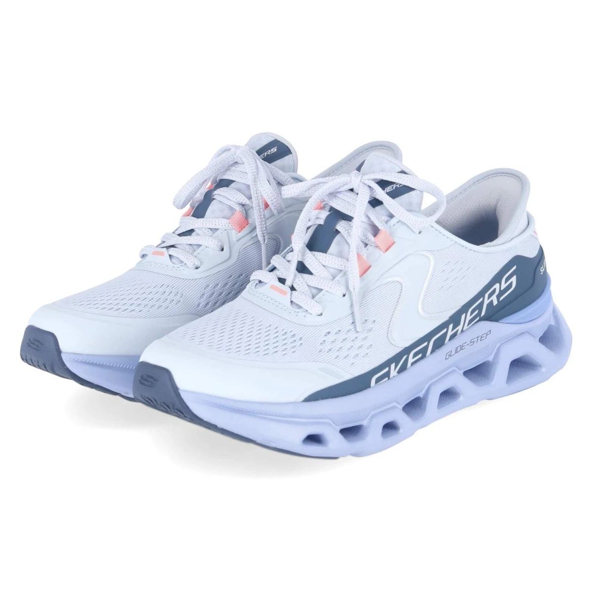 Skechers Slip-ins GLIDE-STEP ALTUS - Gr. 37 - Blau - Textil & Synthetik