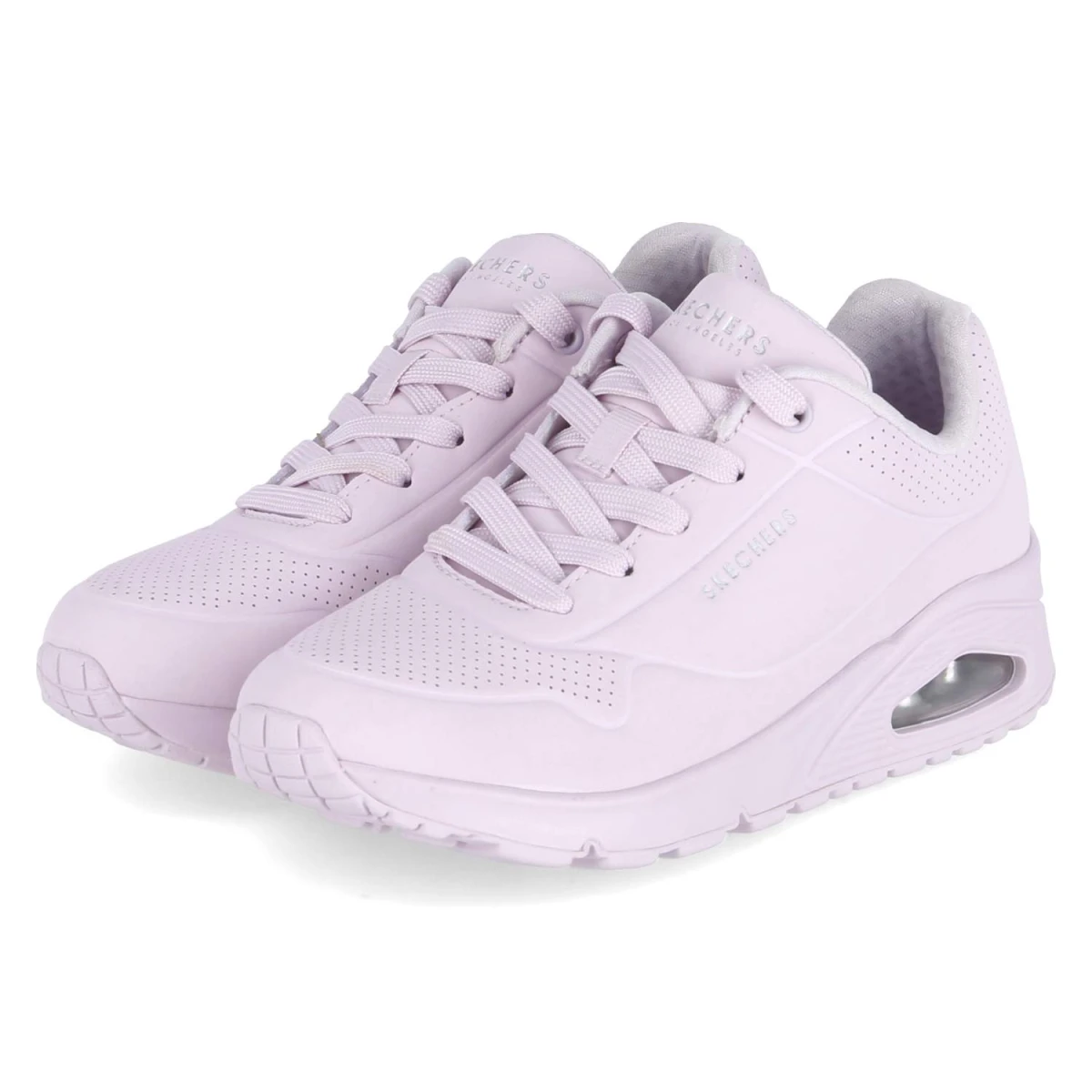 Skechers Low Sneaker STAND ON AIR - Gr. 39 - Lila - Synthetik