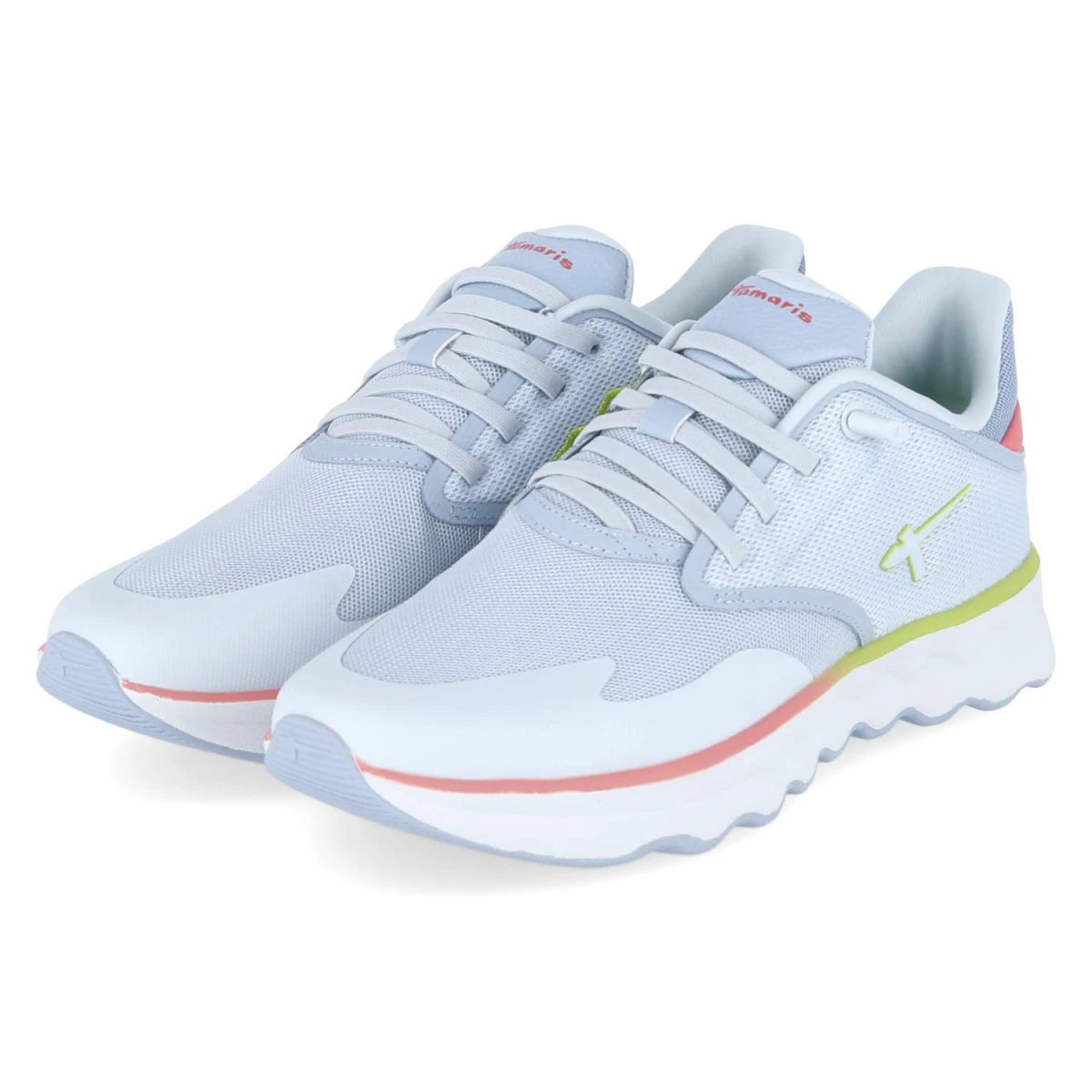 Tamaris Slip-On-Sneaker - Gr. 37 - Blau - Textil & Synthetik