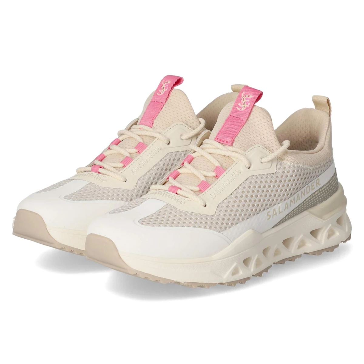 Salamander Low Sneaker - Gr. 40 - Beige - Textil & Synthetik