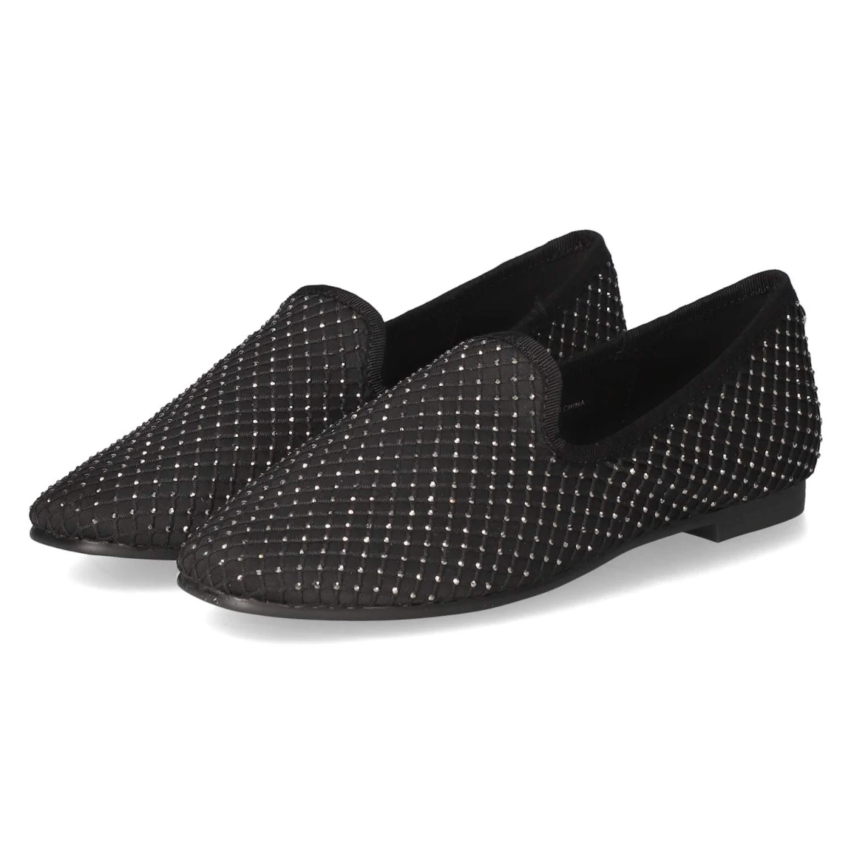 La Strada Slipper - Gr. 37 - Schwarz - Textil