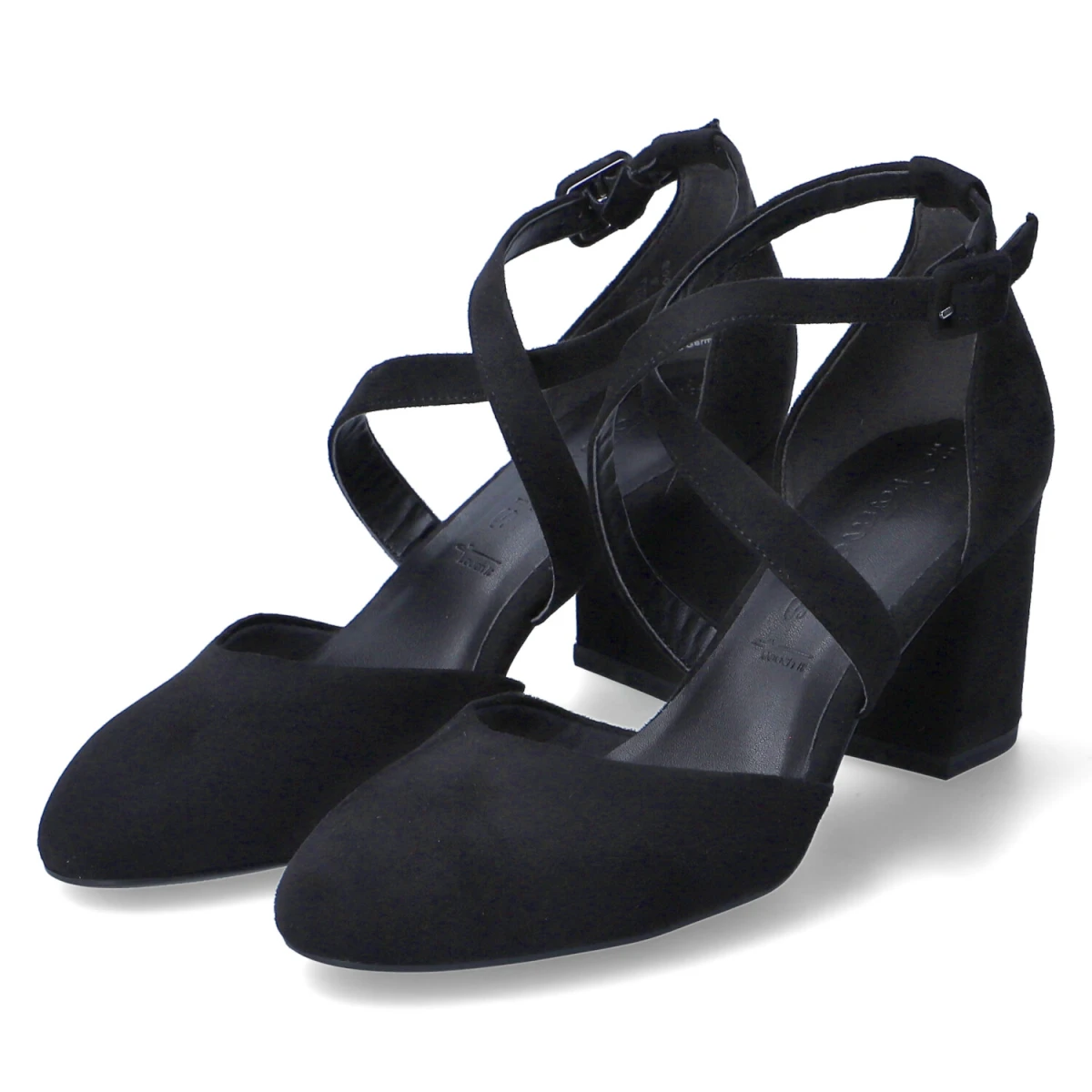 Tamaris Pumps - Gr. 41 - Schwarz - Textil