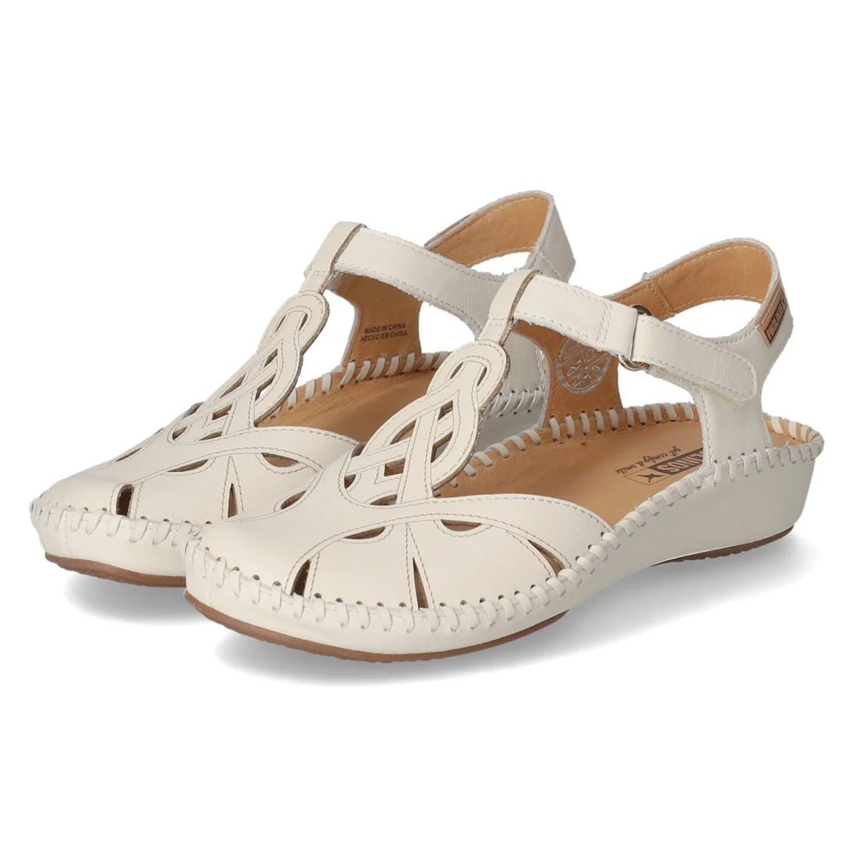 Pikolinos Sandalen P. VALLARTA - Gr. 42 - Beige - Glattleder