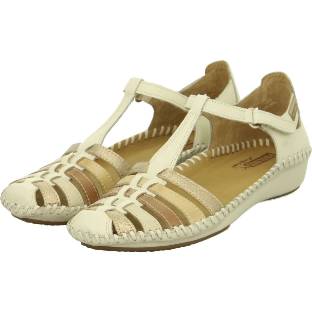 Pikolinos Sandalen P.VALLARTA - Gr. 38 - Weiß - Glattleder