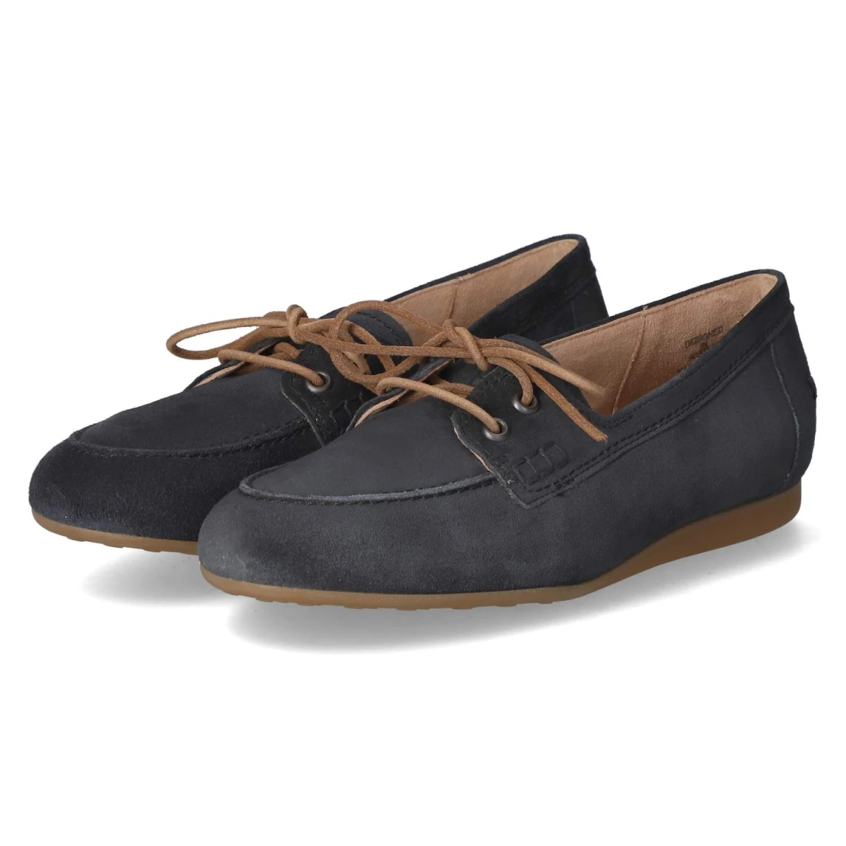 Paul Green Slipper - Gr. 37,5 - Blau - Rauleder