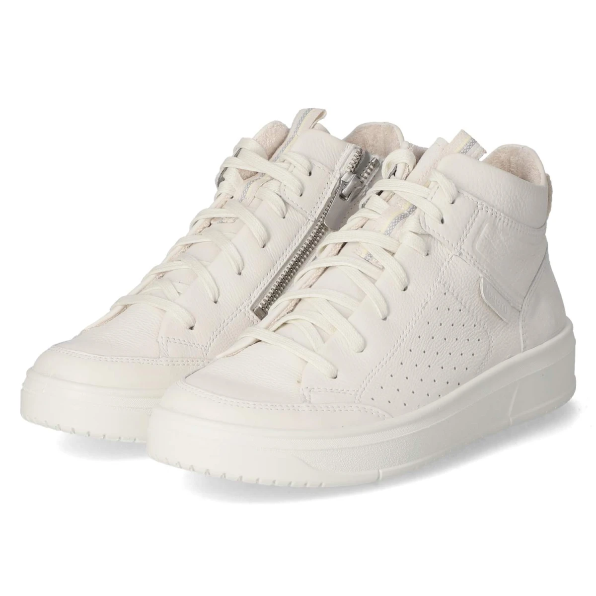 Legero High Sneaker - Gr. 42 - Weiß - Glattleder