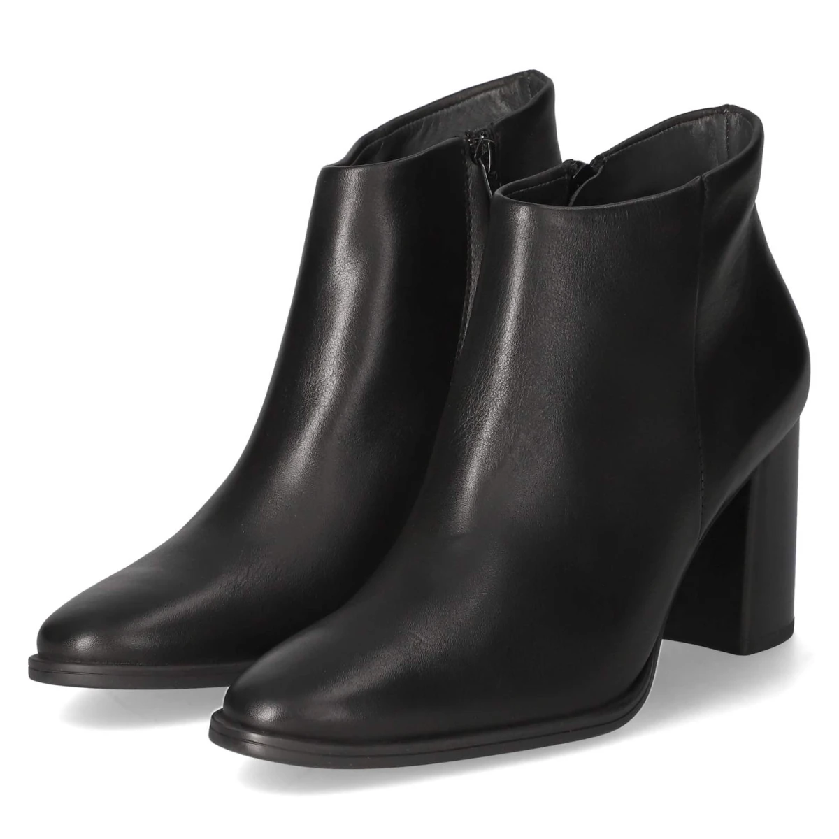 Paul Green Ankle Boots - Gr. 40,5 - Schwarz - Glattleder