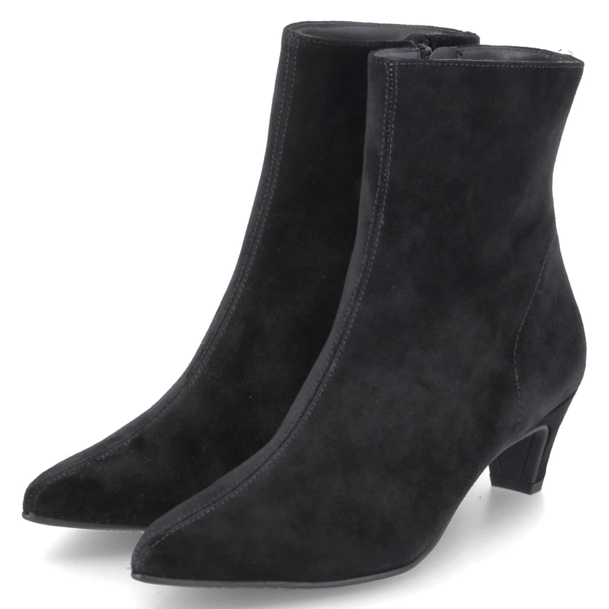 Paul Green Ankle Boots - Gr. 39 - Schwarz - Rauleder