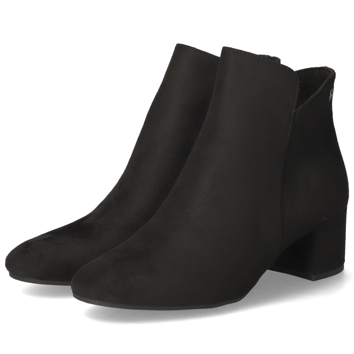 Tamaris Stiefeletten - Gr. 38 - Schwarz - Textil
