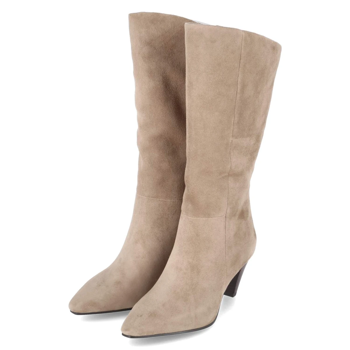 Tamaris Stiefel - Gr. 38 - Beige - Rauleder